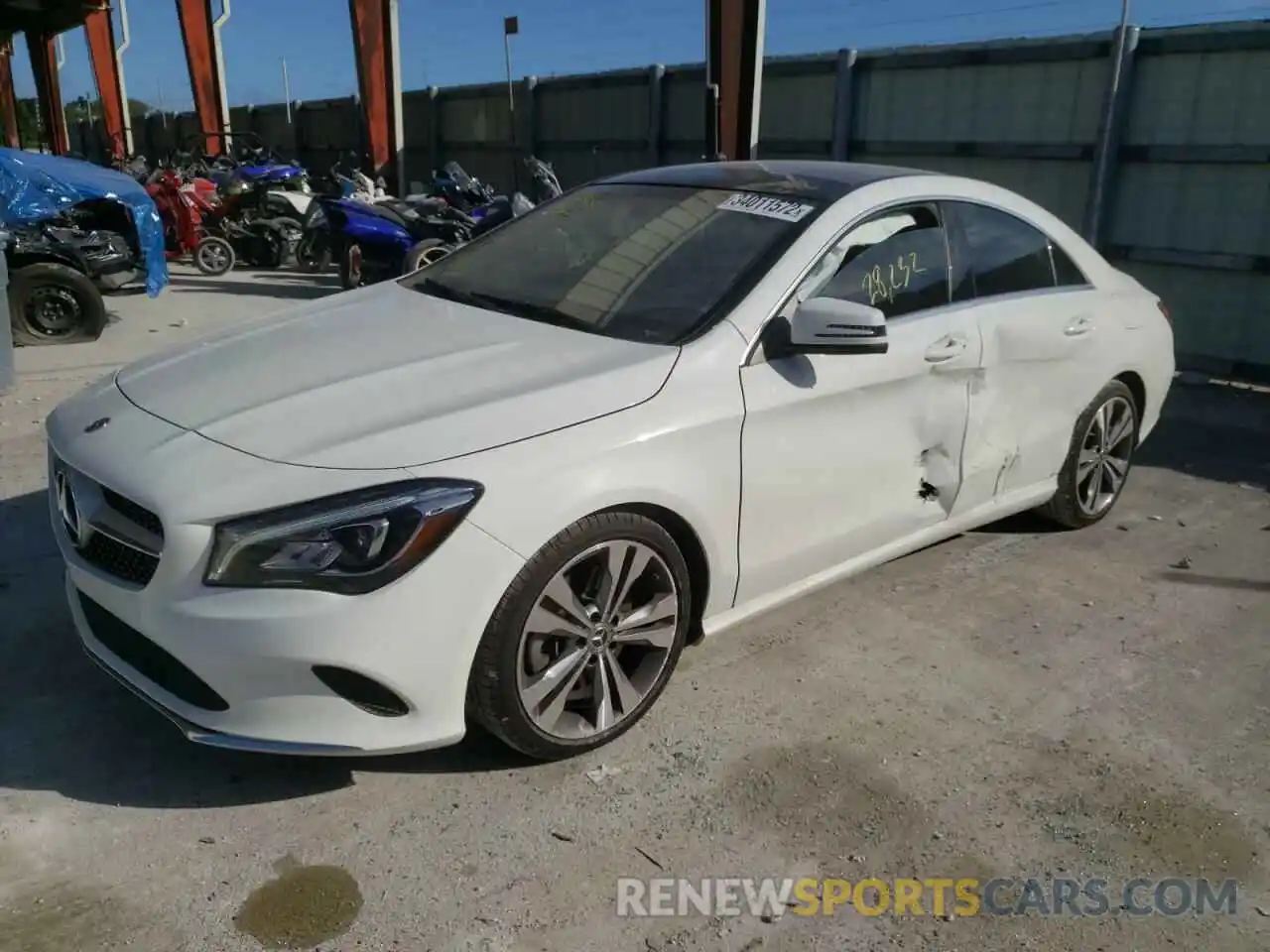 9 Photograph of a damaged car WDDSJ4EB9KN712025 MERCEDES-BENZ CLA-CLASS 2019