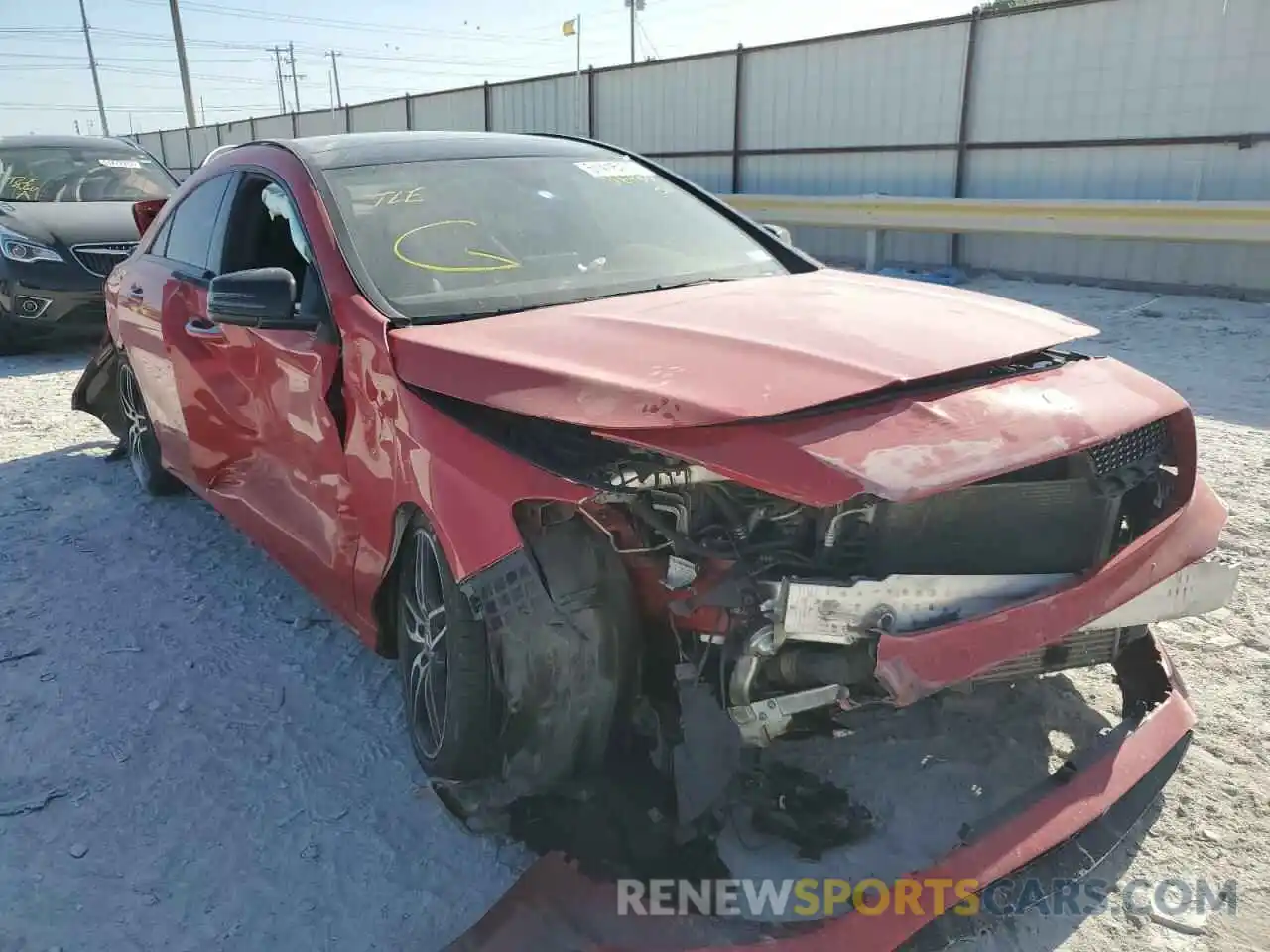 1 Photograph of a damaged car WDDSJ4EB9KN716480 MERCEDES-BENZ CLA-CLASS 2019