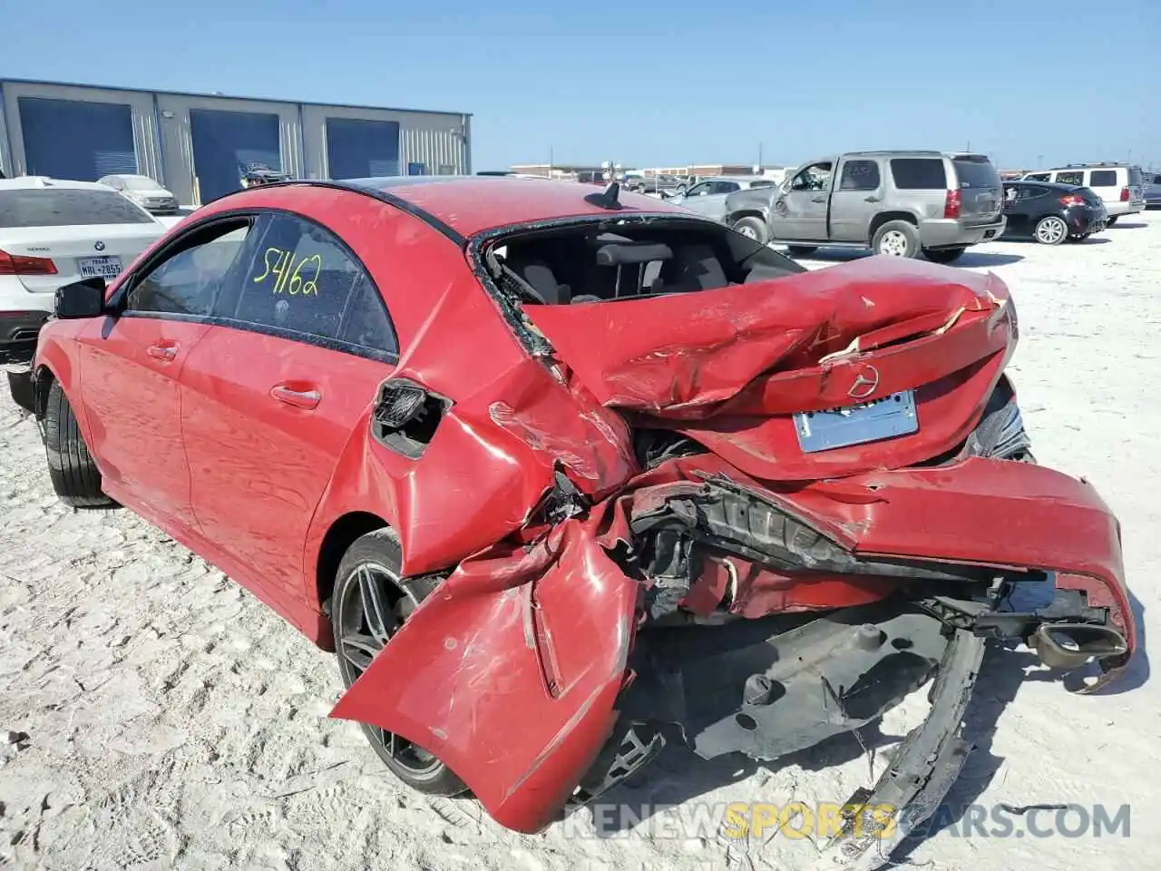 3 Photograph of a damaged car WDDSJ4EB9KN716480 MERCEDES-BENZ CLA-CLASS 2019