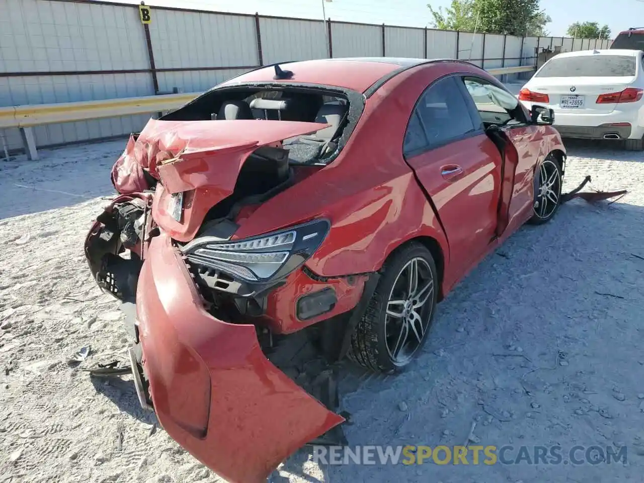 4 Photograph of a damaged car WDDSJ4EB9KN716480 MERCEDES-BENZ CLA-CLASS 2019