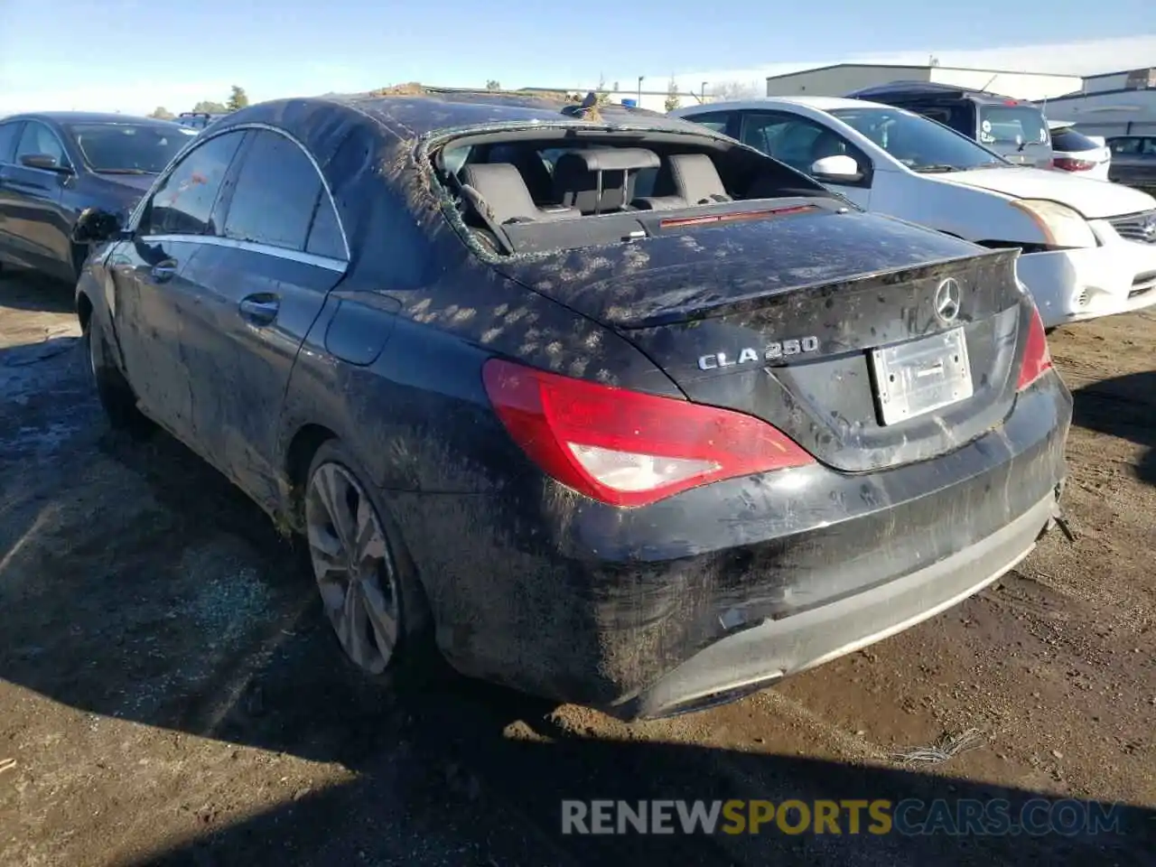 3 Photograph of a damaged car WDDSJ4EB9KN721873 MERCEDES-BENZ CLA-CLASS 2019