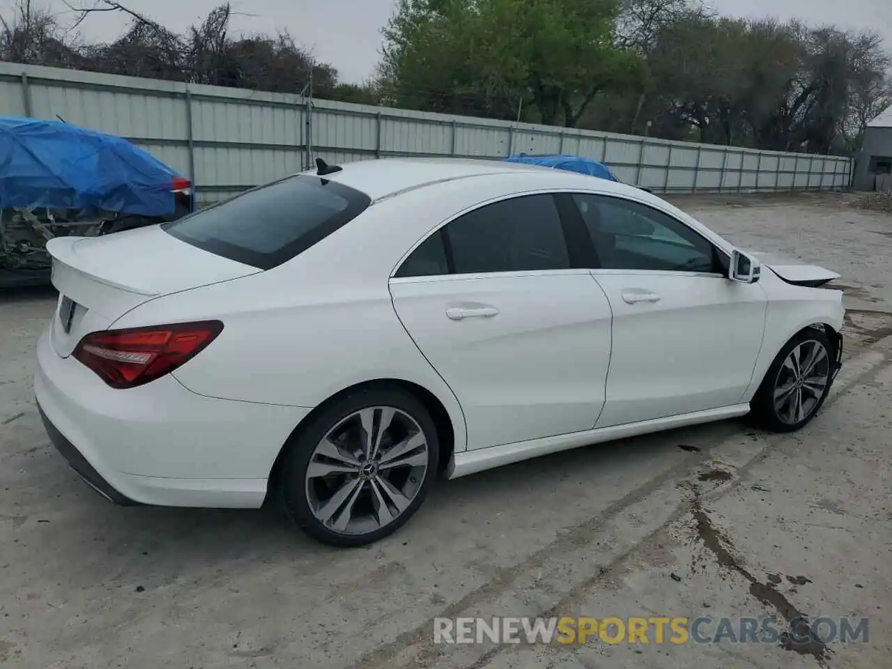 3 Photograph of a damaged car WDDSJ4EB9KN736731 MERCEDES-BENZ CLA-CLASS 2019