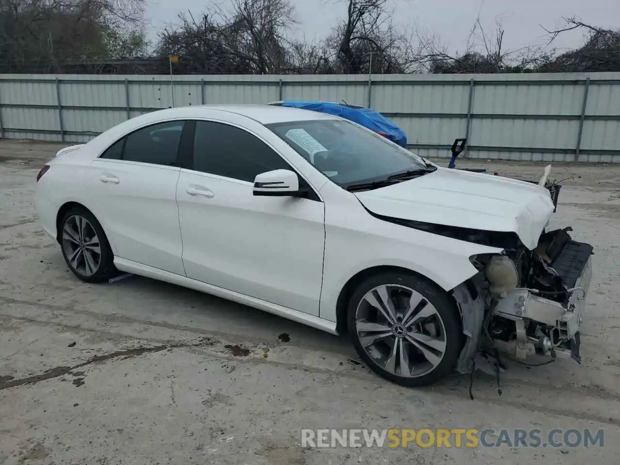 4 Photograph of a damaged car WDDSJ4EB9KN736731 MERCEDES-BENZ CLA-CLASS 2019