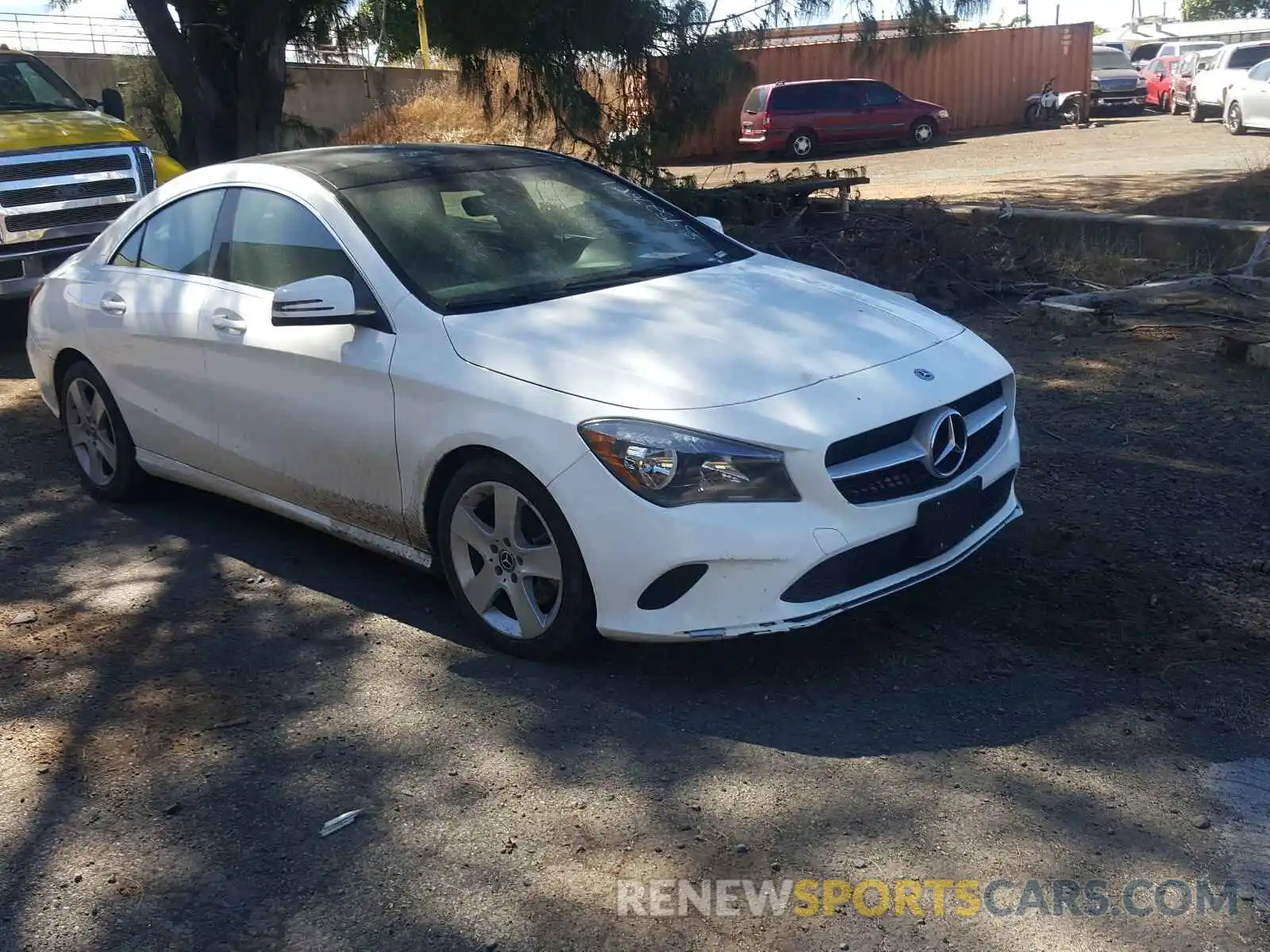 1 Photograph of a damaged car WDDSJ4EB9KN739838 MERCEDES-BENZ CLA-CLASS 2019