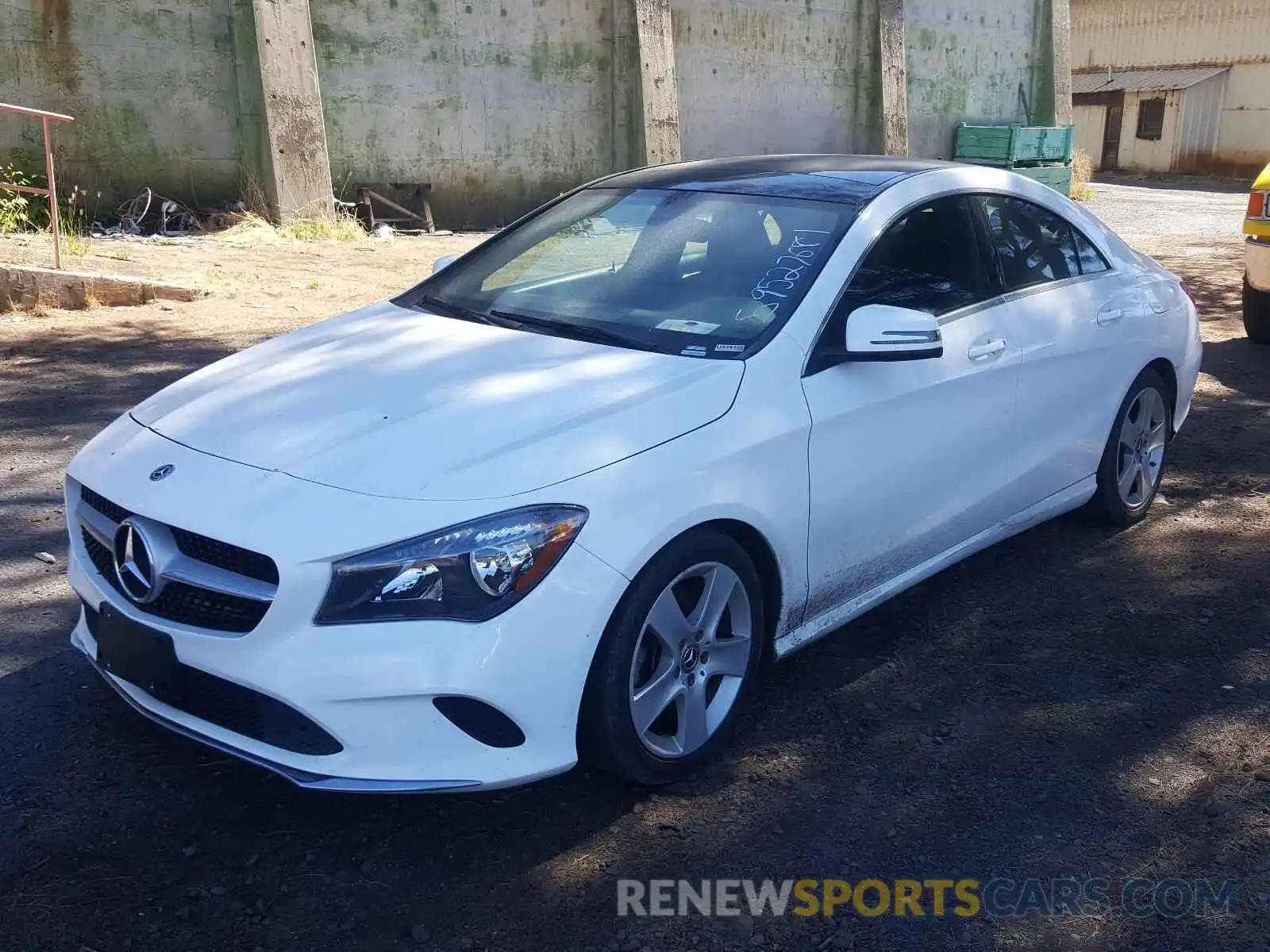 2 Photograph of a damaged car WDDSJ4EB9KN739838 MERCEDES-BENZ CLA-CLASS 2019