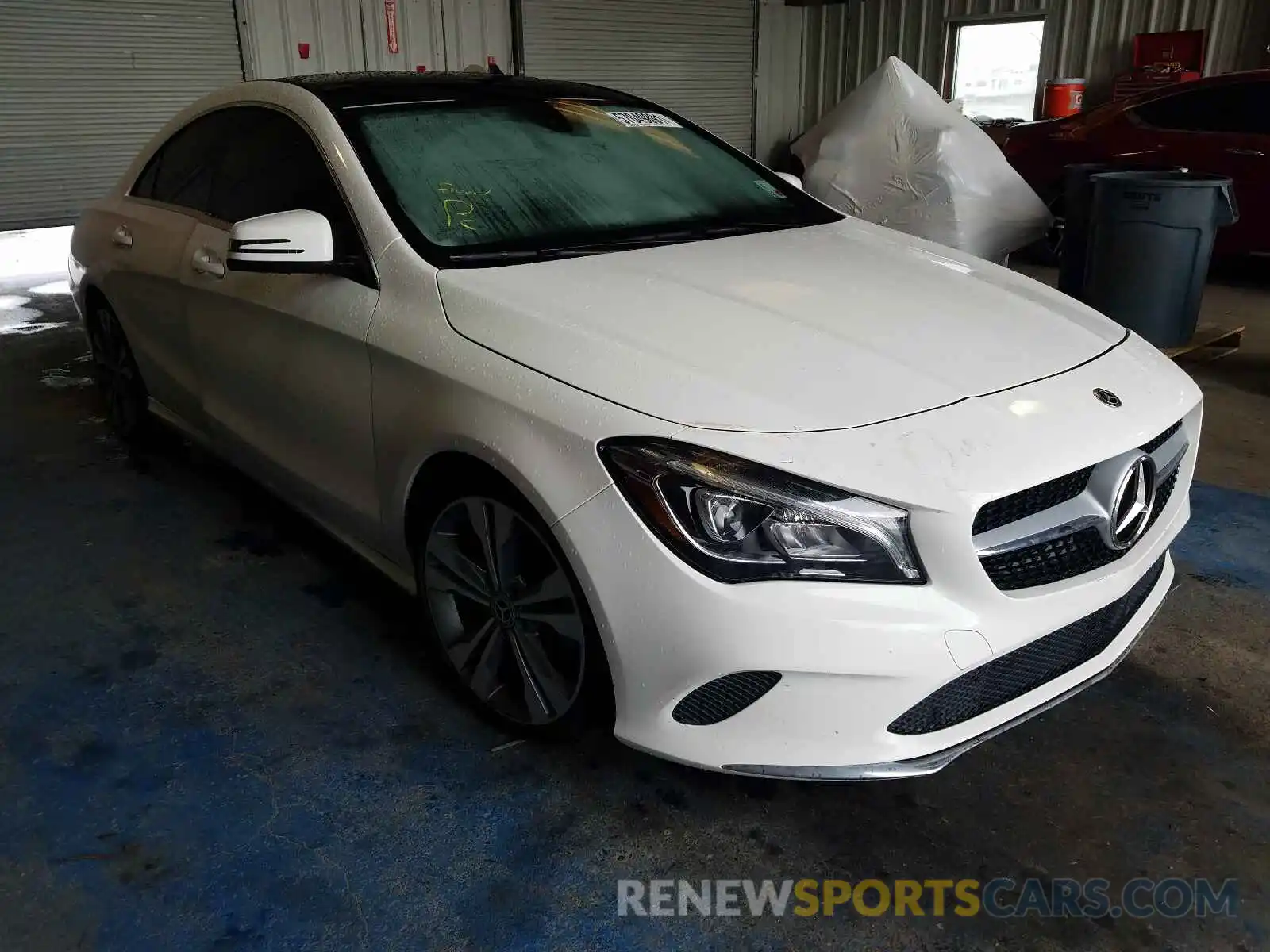 1 Фотография поврежденного автомобиля WDDSJ4EB9KN762150 MERCEDES-BENZ CLA-CLASS 2019