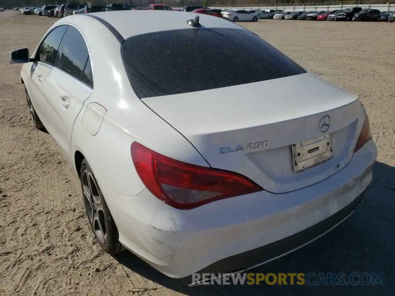 3 Photograph of a damaged car WDDSJ4EBXKN710459 MERCEDES-BENZ CLA-CLASS 2019