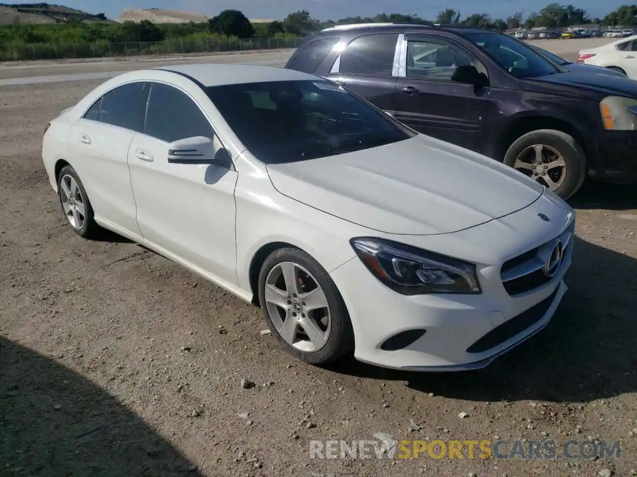 1 Photograph of a damaged car WDDSJ4EBXKN711563 MERCEDES-BENZ CLA-CLASS 2019