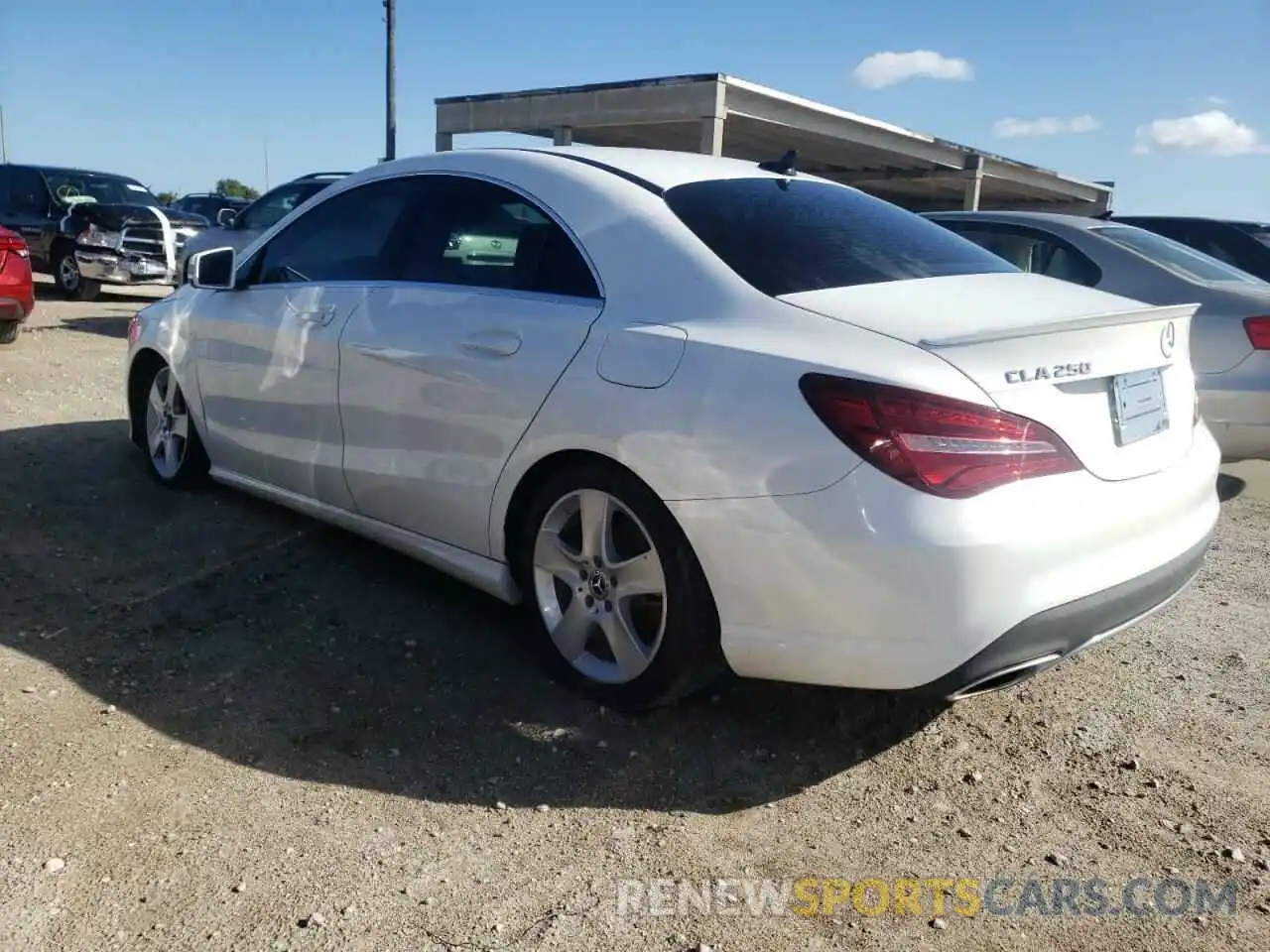 3 Photograph of a damaged car WDDSJ4EBXKN711563 MERCEDES-BENZ CLA-CLASS 2019