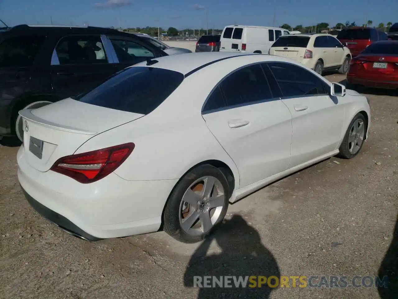 4 Photograph of a damaged car WDDSJ4EBXKN711563 MERCEDES-BENZ CLA-CLASS 2019