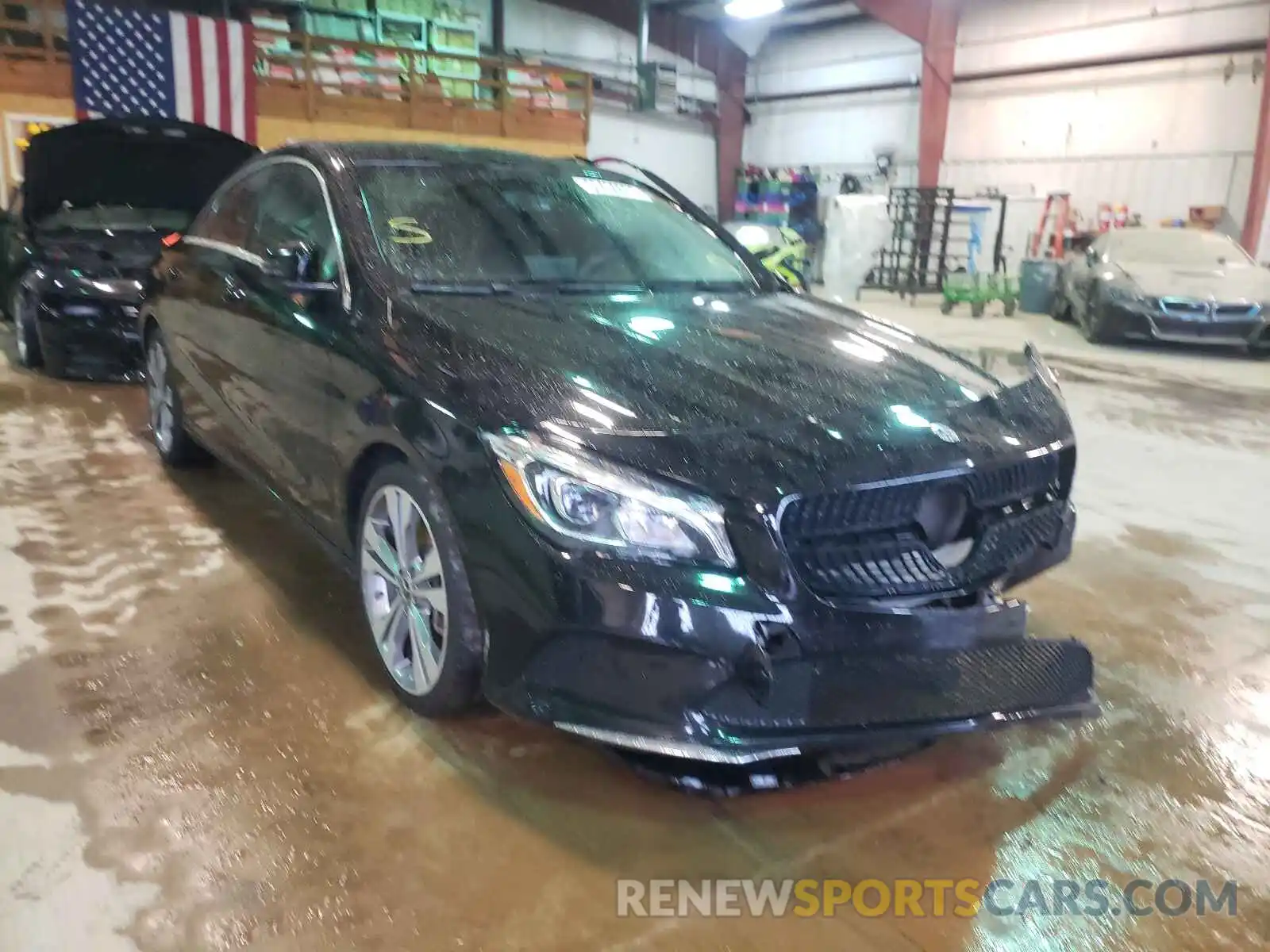 1 Photograph of a damaged car WDDSJ4EBXKN711675 MERCEDES-BENZ CLA-CLASS 2019