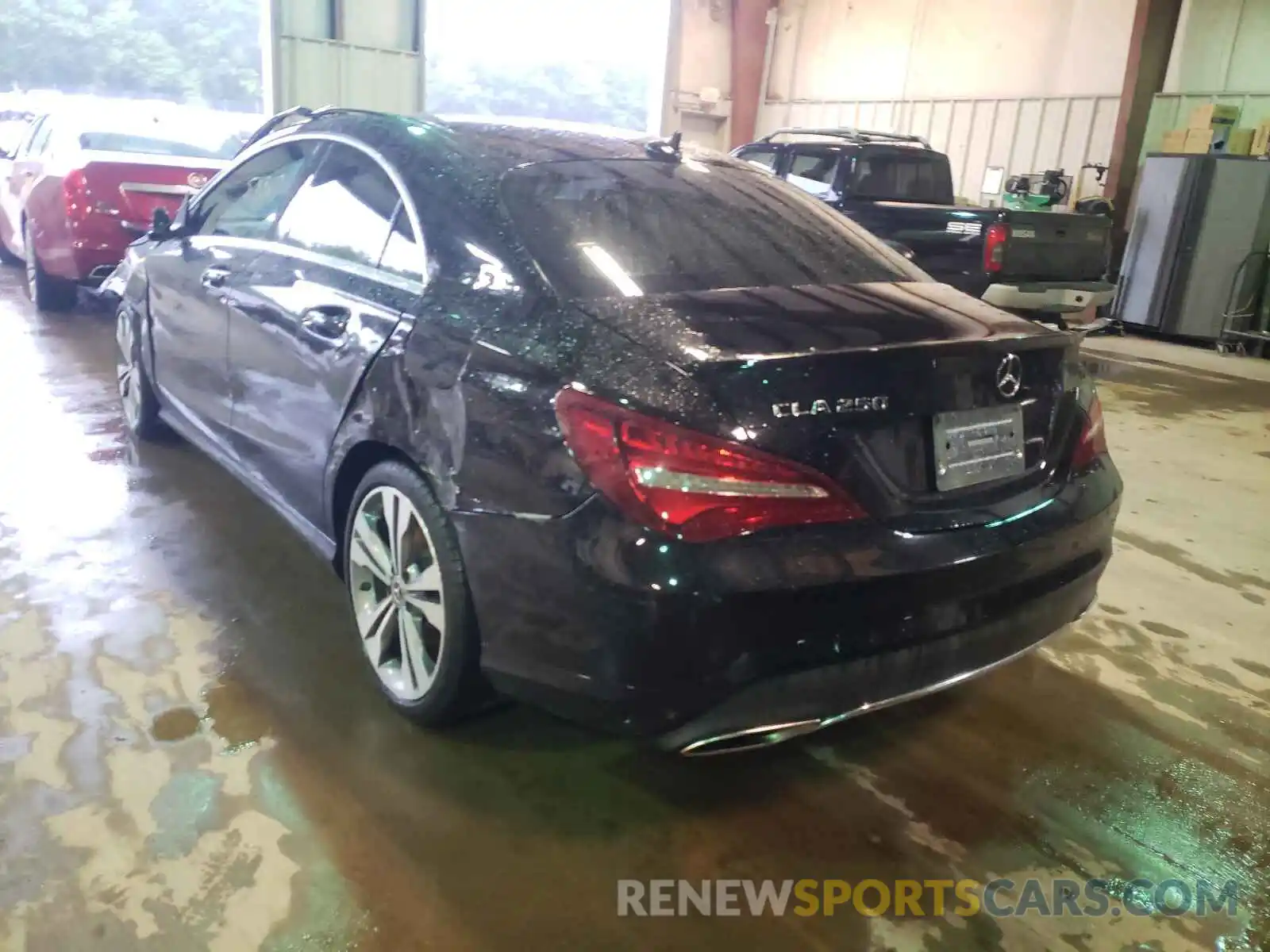 3 Photograph of a damaged car WDDSJ4EBXKN711675 MERCEDES-BENZ CLA-CLASS 2019