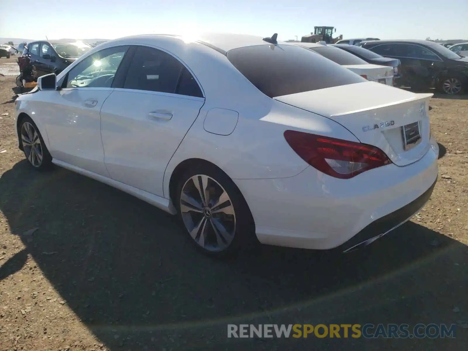 3 Photograph of a damaged car WDDSJ4EBXKN715807 MERCEDES-BENZ CLA-CLASS 2019