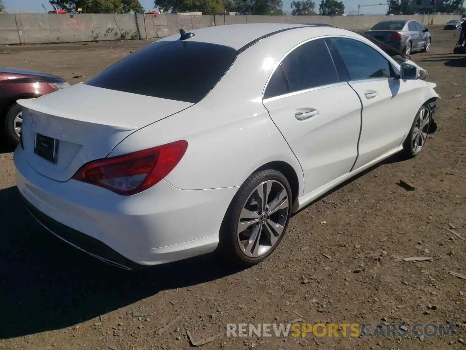 4 Photograph of a damaged car WDDSJ4EBXKN715807 MERCEDES-BENZ CLA-CLASS 2019