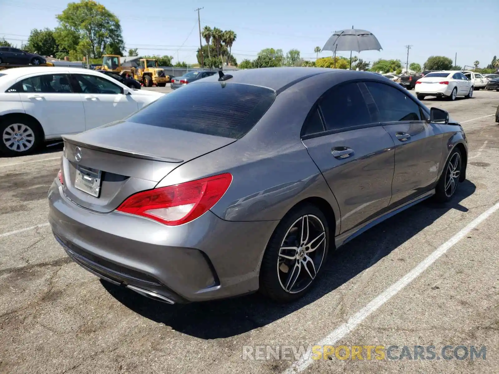 4 Photograph of a damaged car WDDSJ4EBXKN715841 MERCEDES-BENZ CLA-CLASS 2019