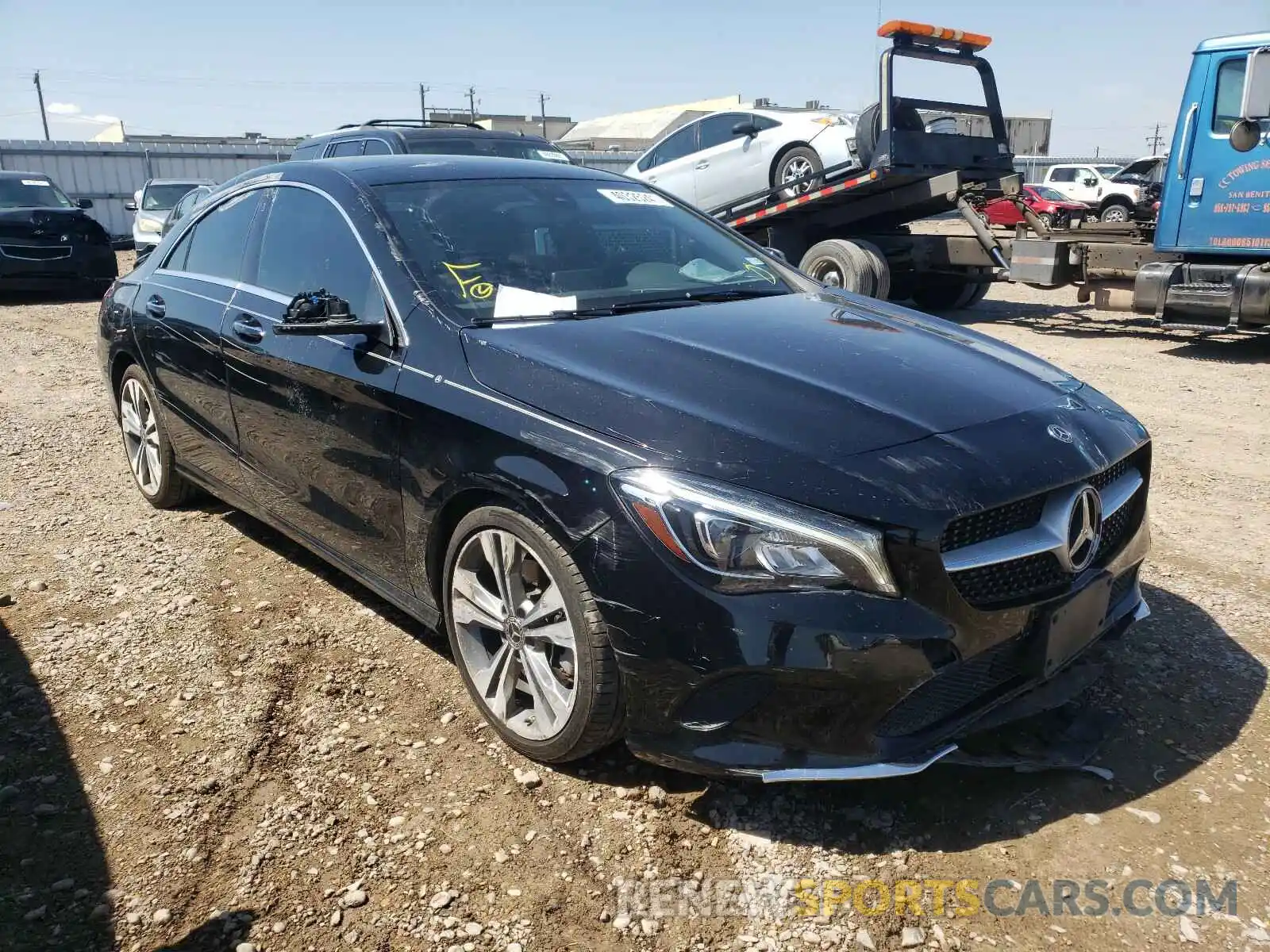 1 Photograph of a damaged car WDDSJ4EBXKN725625 MERCEDES-BENZ CLA-CLASS 2019