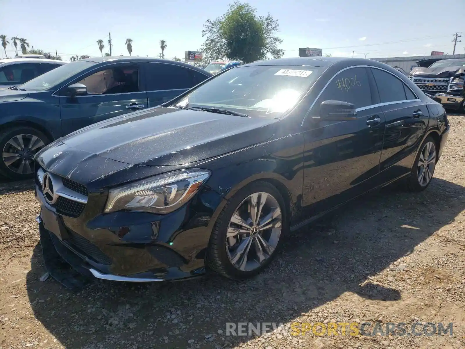 2 Photograph of a damaged car WDDSJ4EBXKN725625 MERCEDES-BENZ CLA-CLASS 2019