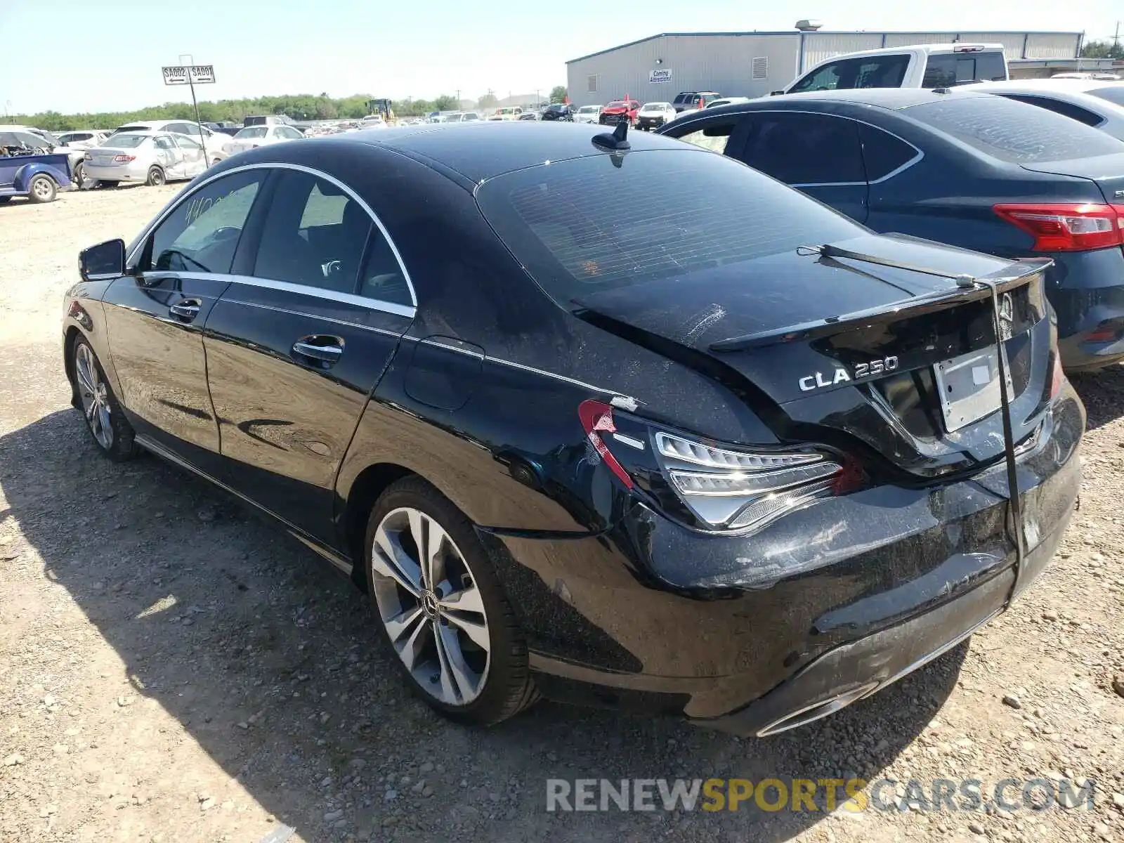 3 Photograph of a damaged car WDDSJ4EBXKN725625 MERCEDES-BENZ CLA-CLASS 2019