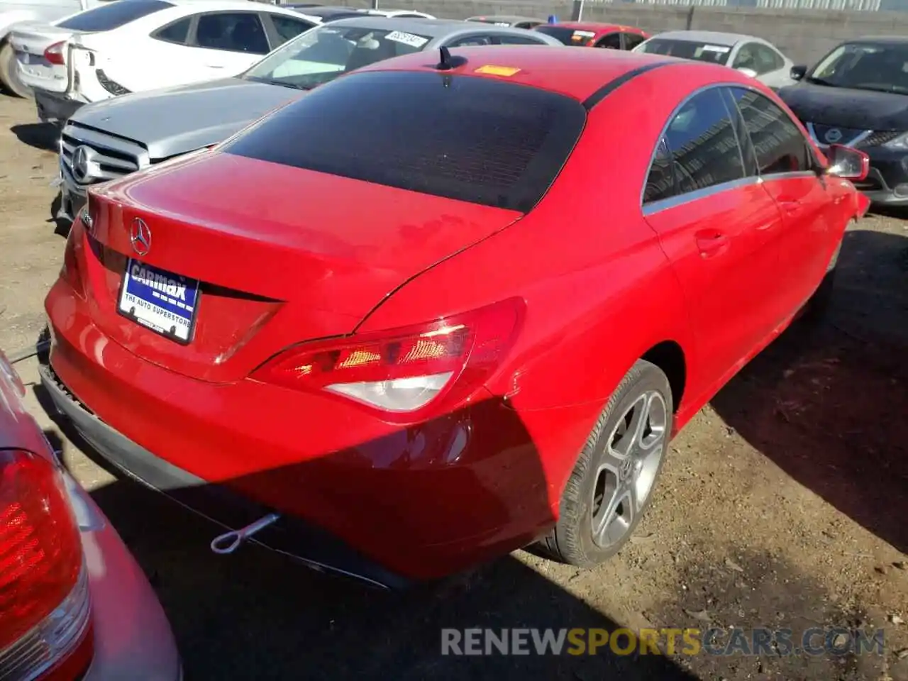 4 Photograph of a damaged car WDDSJ4EBXKN743087 MERCEDES-BENZ CLA-CLASS 2019