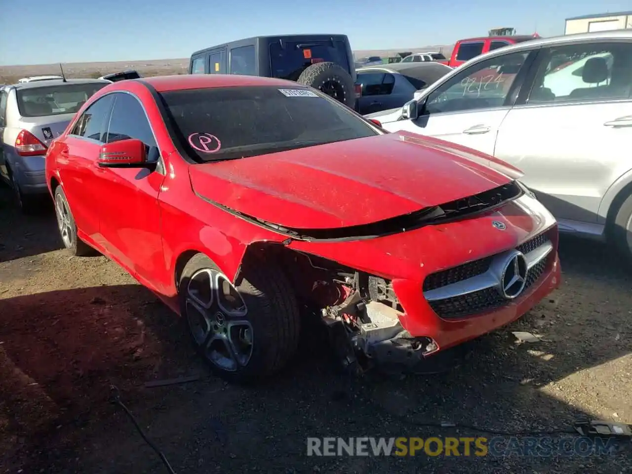 9 Photograph of a damaged car WDDSJ4EBXKN743087 MERCEDES-BENZ CLA-CLASS 2019