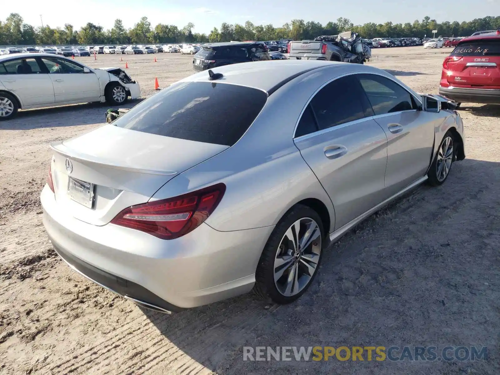 4 Photograph of a damaged car WDDSJ4EBXKN746460 MERCEDES-BENZ CLA-CLASS 2019