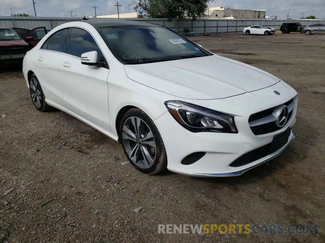 1 Photograph of a damaged car WDDSJ4EBXKN750749 MERCEDES-BENZ CLA-CLASS 2019