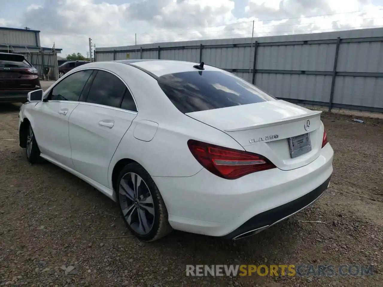 3 Photograph of a damaged car WDDSJ4EBXKN750749 MERCEDES-BENZ CLA-CLASS 2019