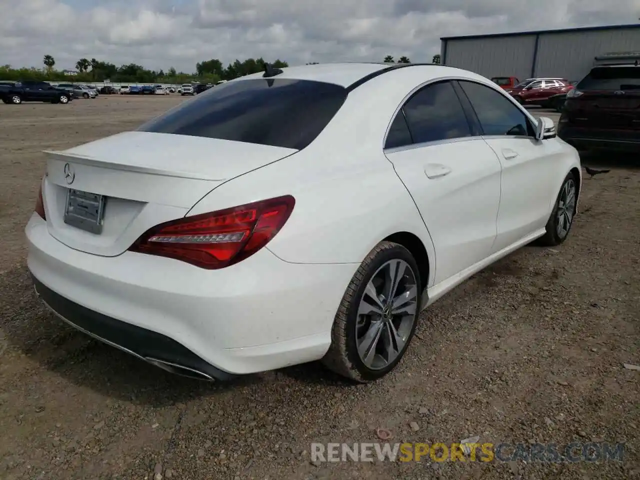 4 Фотография поврежденного автомобиля WDDSJ4EBXKN750749 MERCEDES-BENZ CLA-CLASS 2019