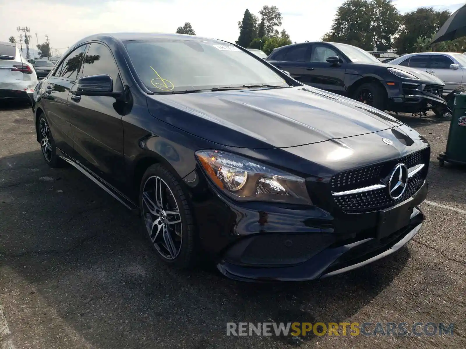 1 Photograph of a damaged car WDDSJ4EBXKN762061 MERCEDES-BENZ CLA-CLASS 2019