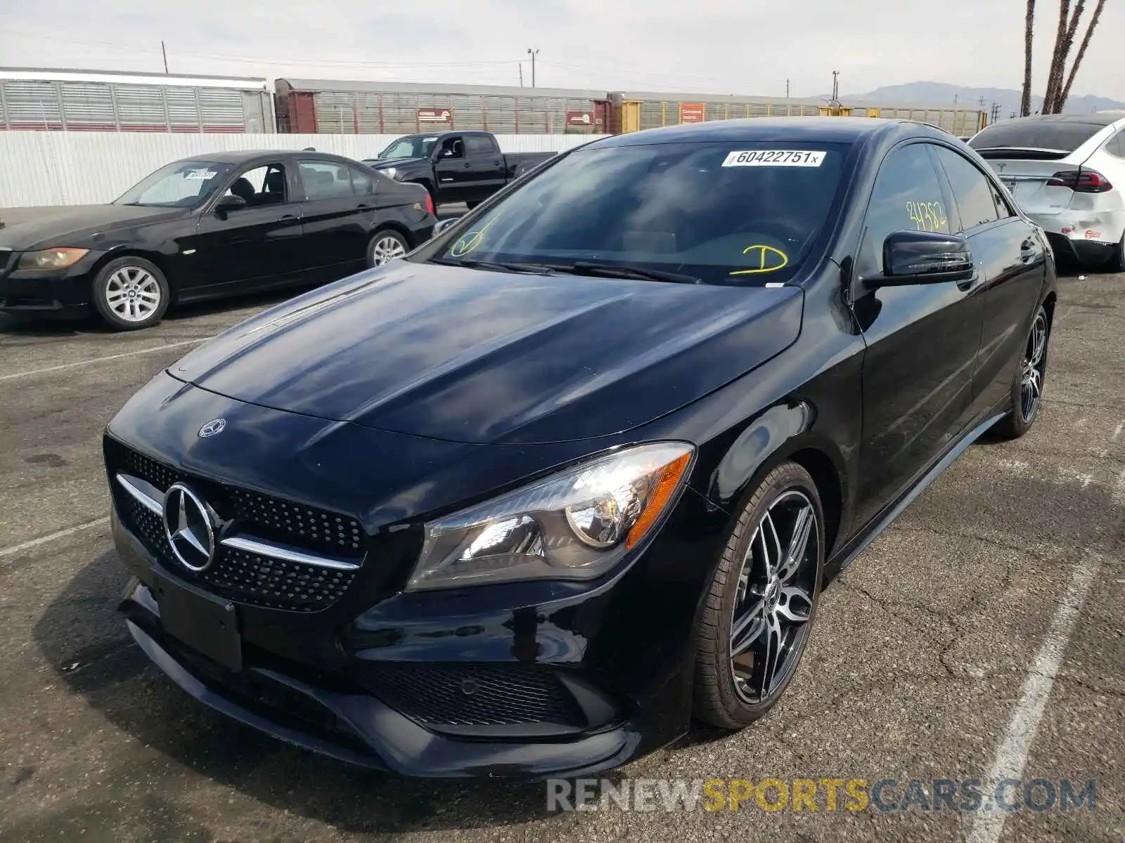 2 Photograph of a damaged car WDDSJ4EBXKN762061 MERCEDES-BENZ CLA-CLASS 2019