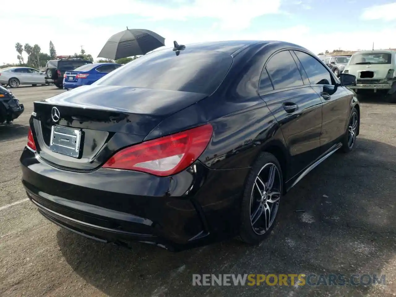 4 Photograph of a damaged car WDDSJ4EBXKN762061 MERCEDES-BENZ CLA-CLASS 2019