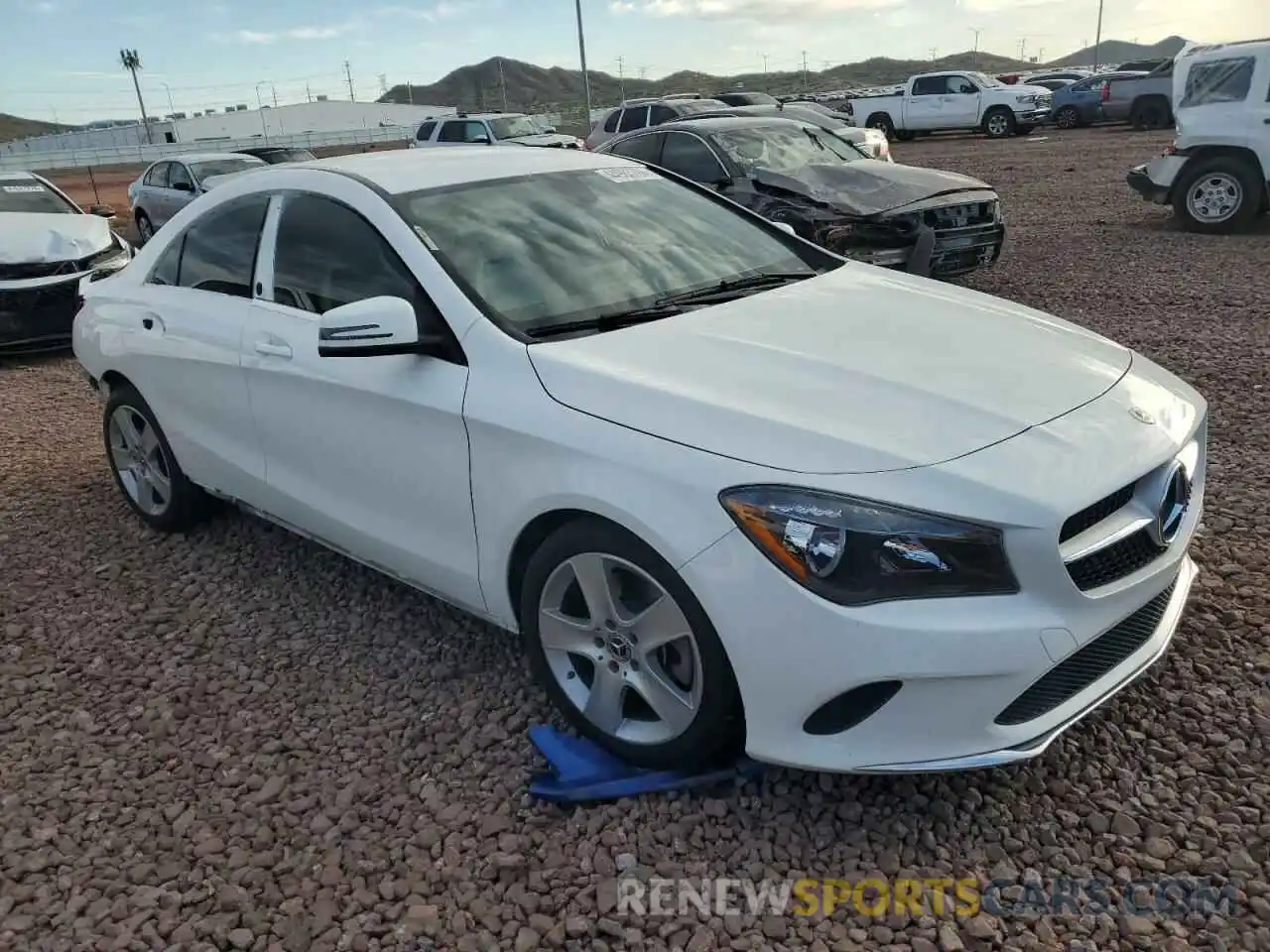 4 Photograph of a damaged car WDDSJ4EBXKN762755 MERCEDES-BENZ CLA-CLASS 2019