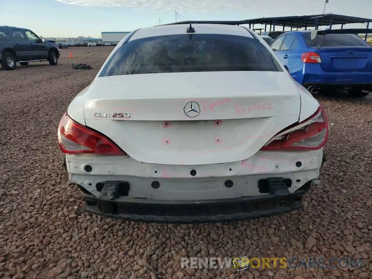 6 Photograph of a damaged car WDDSJ4EBXKN762755 MERCEDES-BENZ CLA-CLASS 2019