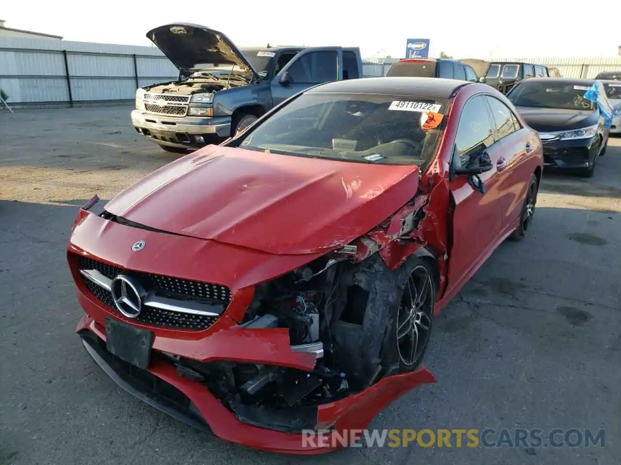 9 Photograph of a damaged car WDDSJ4EBXKN770774 MERCEDES-BENZ CLA-CLASS 2019