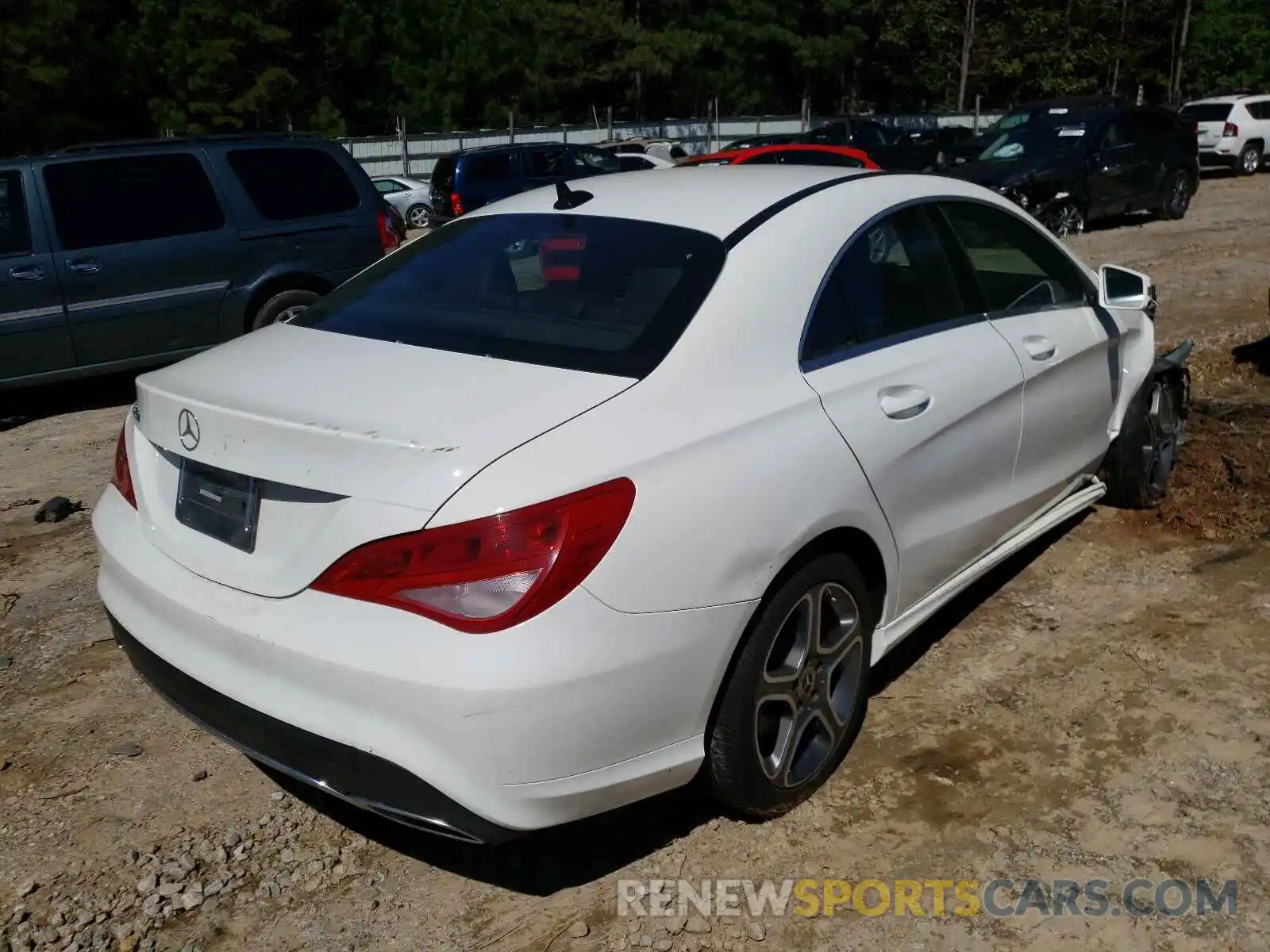 4 Photograph of a damaged car WDDSJ4EBXKN776316 MERCEDES-BENZ CLA-CLASS 2019