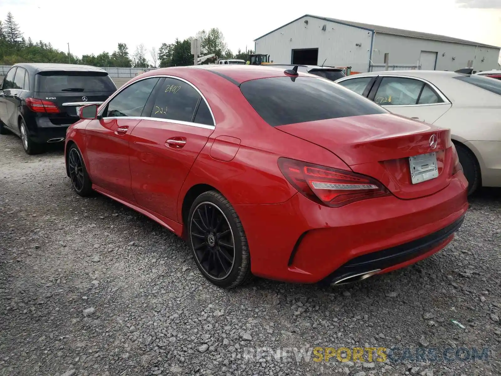 3 Photograph of a damaged car WDDSJ4GB0KN717577 MERCEDES-BENZ CLA-CLASS 2019