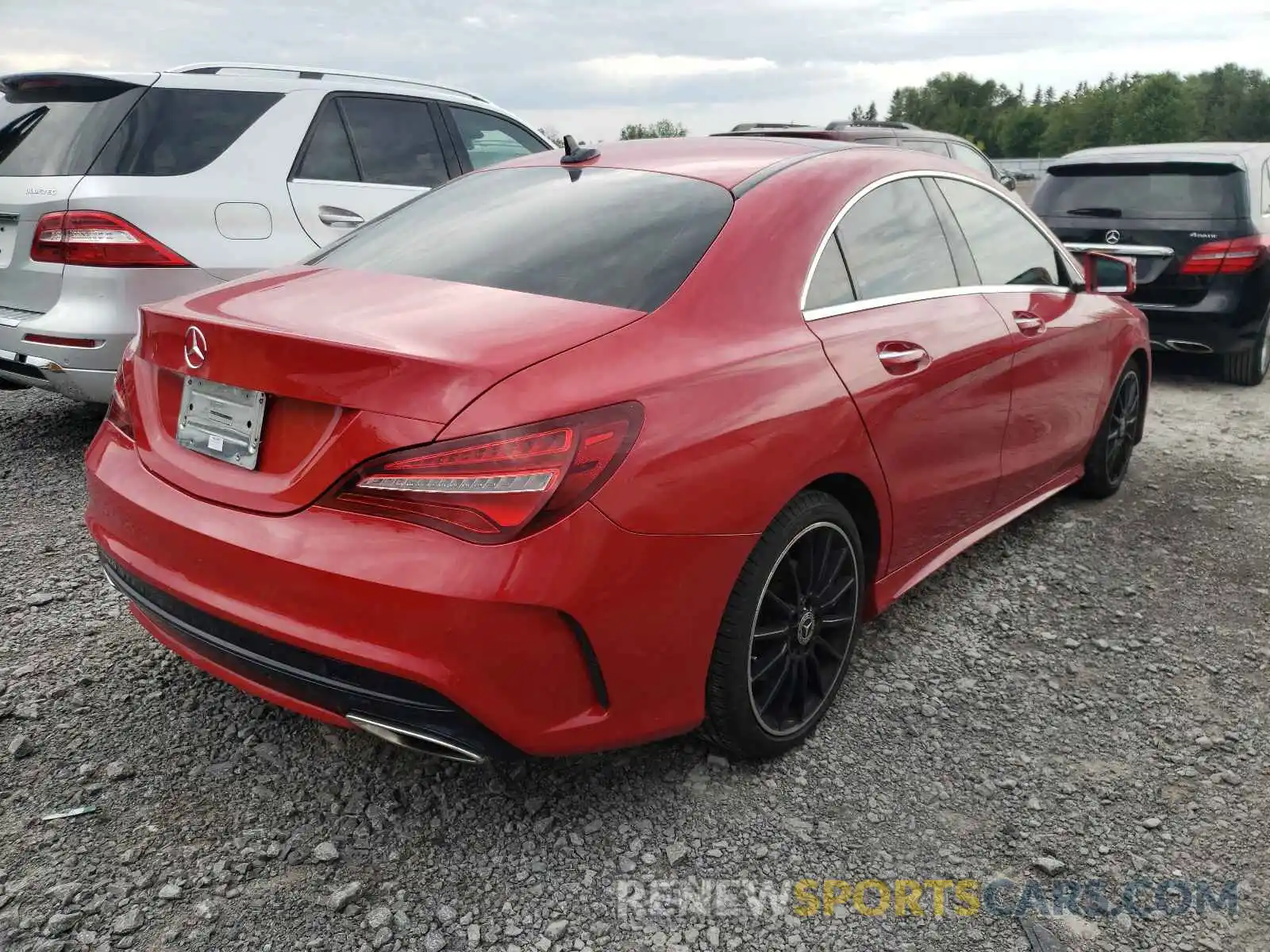 4 Photograph of a damaged car WDDSJ4GB0KN717577 MERCEDES-BENZ CLA-CLASS 2019