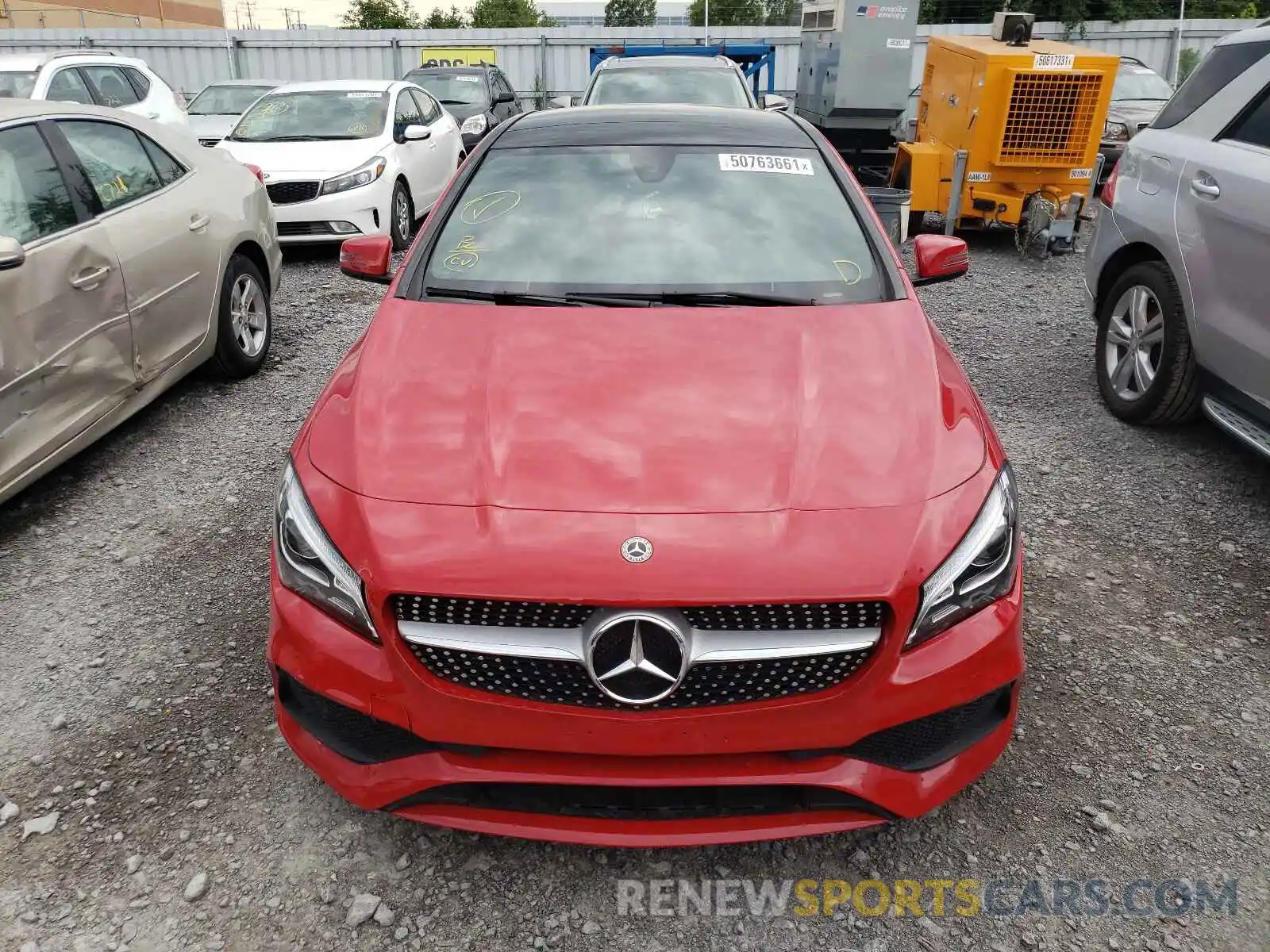 9 Photograph of a damaged car WDDSJ4GB0KN717577 MERCEDES-BENZ CLA-CLASS 2019