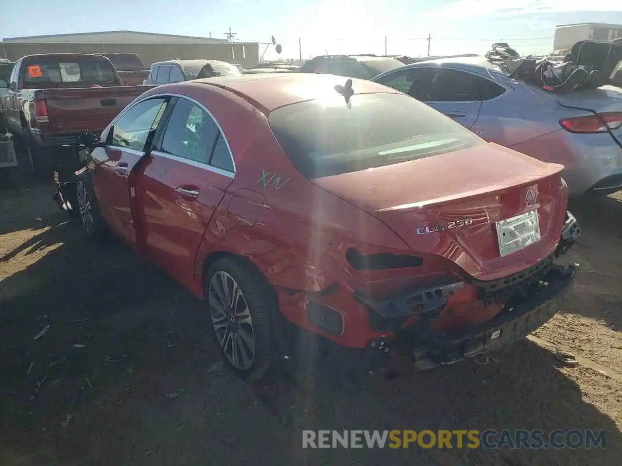 3 Photograph of a damaged car WDDSJ4GB0KN725937 MERCEDES-BENZ CLA-CLASS 2019