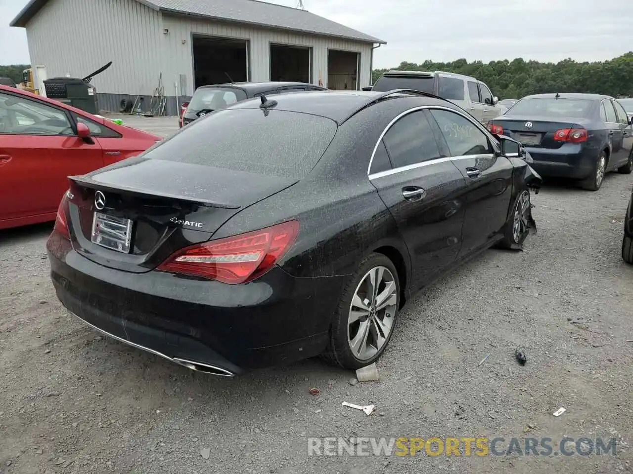 4 Photograph of a damaged car WDDSJ4GB0KN743273 MERCEDES-BENZ CLA-CLASS 2019