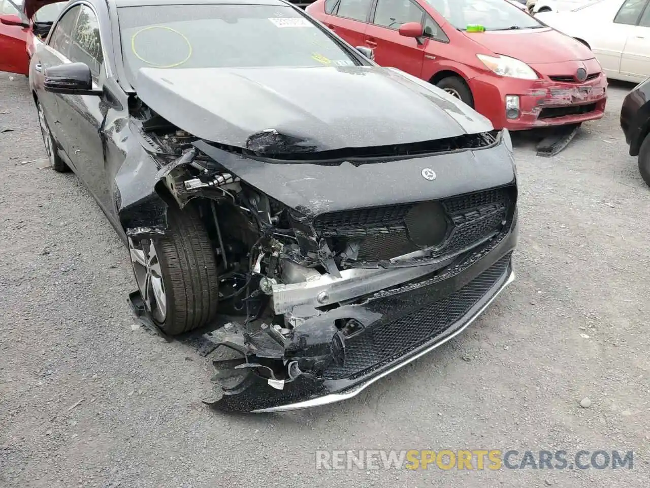 9 Photograph of a damaged car WDDSJ4GB0KN743273 MERCEDES-BENZ CLA-CLASS 2019