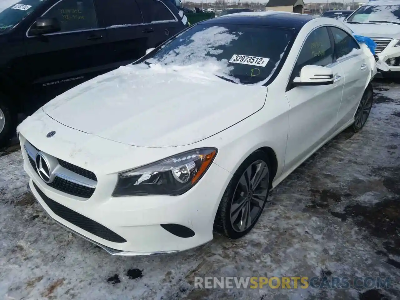 2 Photograph of a damaged car WDDSJ4GB0KN756508 MERCEDES-BENZ CLA-CLASS 2019