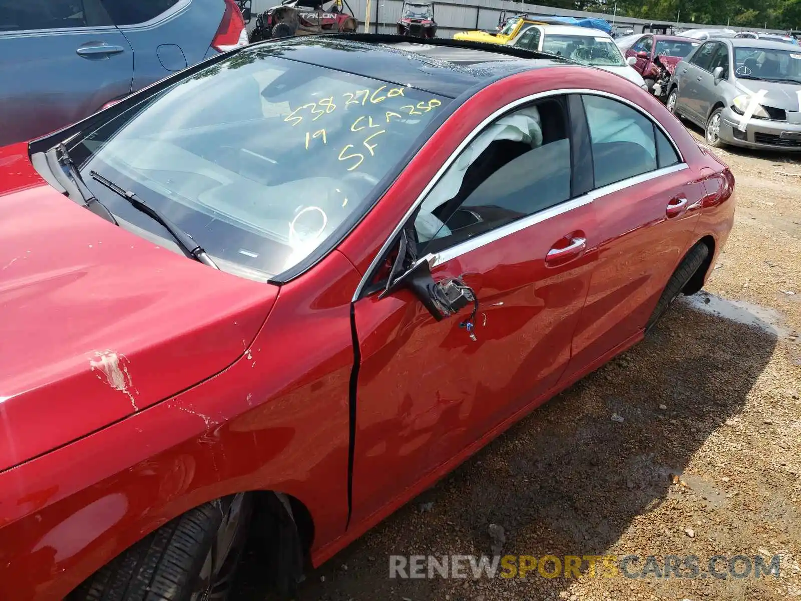 9 Photograph of a damaged car WDDSJ4GB0KN758677 MERCEDES-BENZ CLA-CLASS 2019