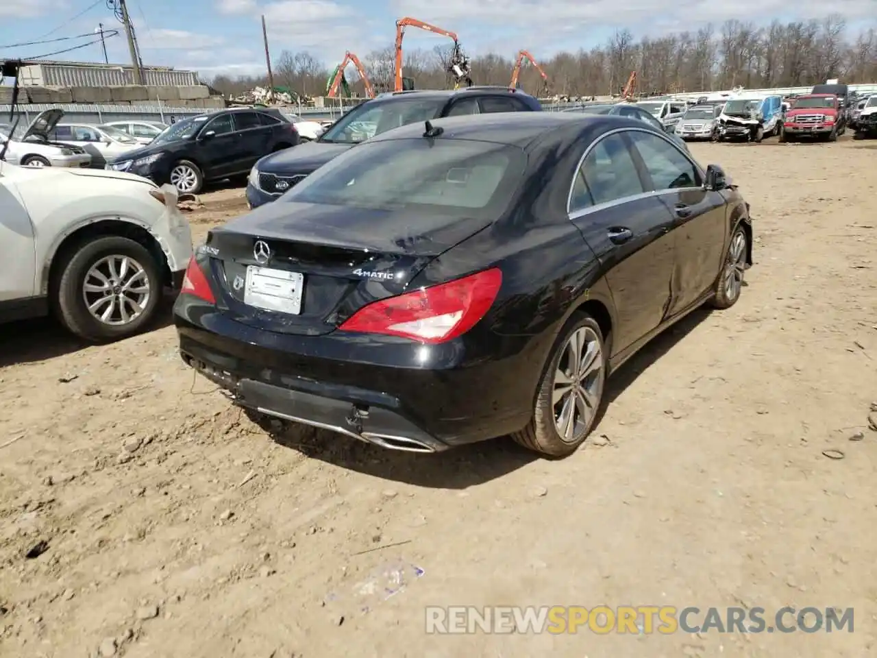 4 Photograph of a damaged car WDDSJ4GB0KN761367 MERCEDES-BENZ CLA-CLASS 2019