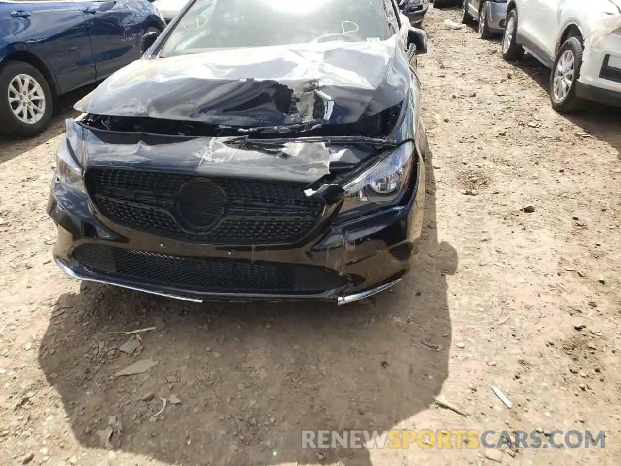 9 Photograph of a damaged car WDDSJ4GB0KN761367 MERCEDES-BENZ CLA-CLASS 2019