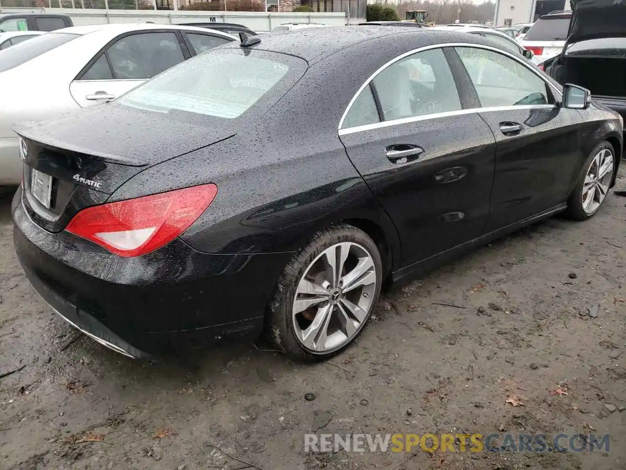 4 Photograph of a damaged car WDDSJ4GB0KN775768 MERCEDES-BENZ CLA-CLASS 2019