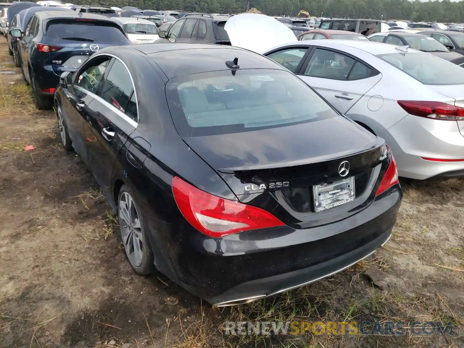 3 Photograph of a damaged car WDDSJ4GB1KN723615 MERCEDES-BENZ CLA-CLASS 2019