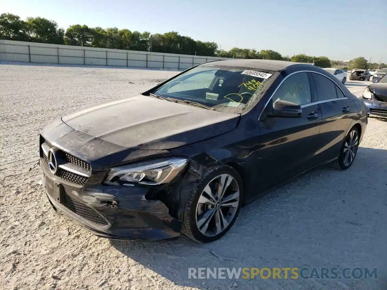 2 Photograph of a damaged car WDDSJ4GB1KN741404 MERCEDES-BENZ CLA-CLASS 2019