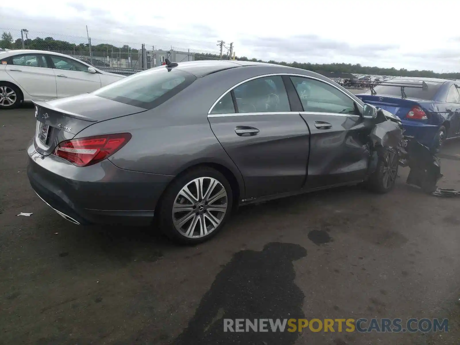 4 Photograph of a damaged car WDDSJ4GB1KN744111 MERCEDES-BENZ CLA-CLASS 2019