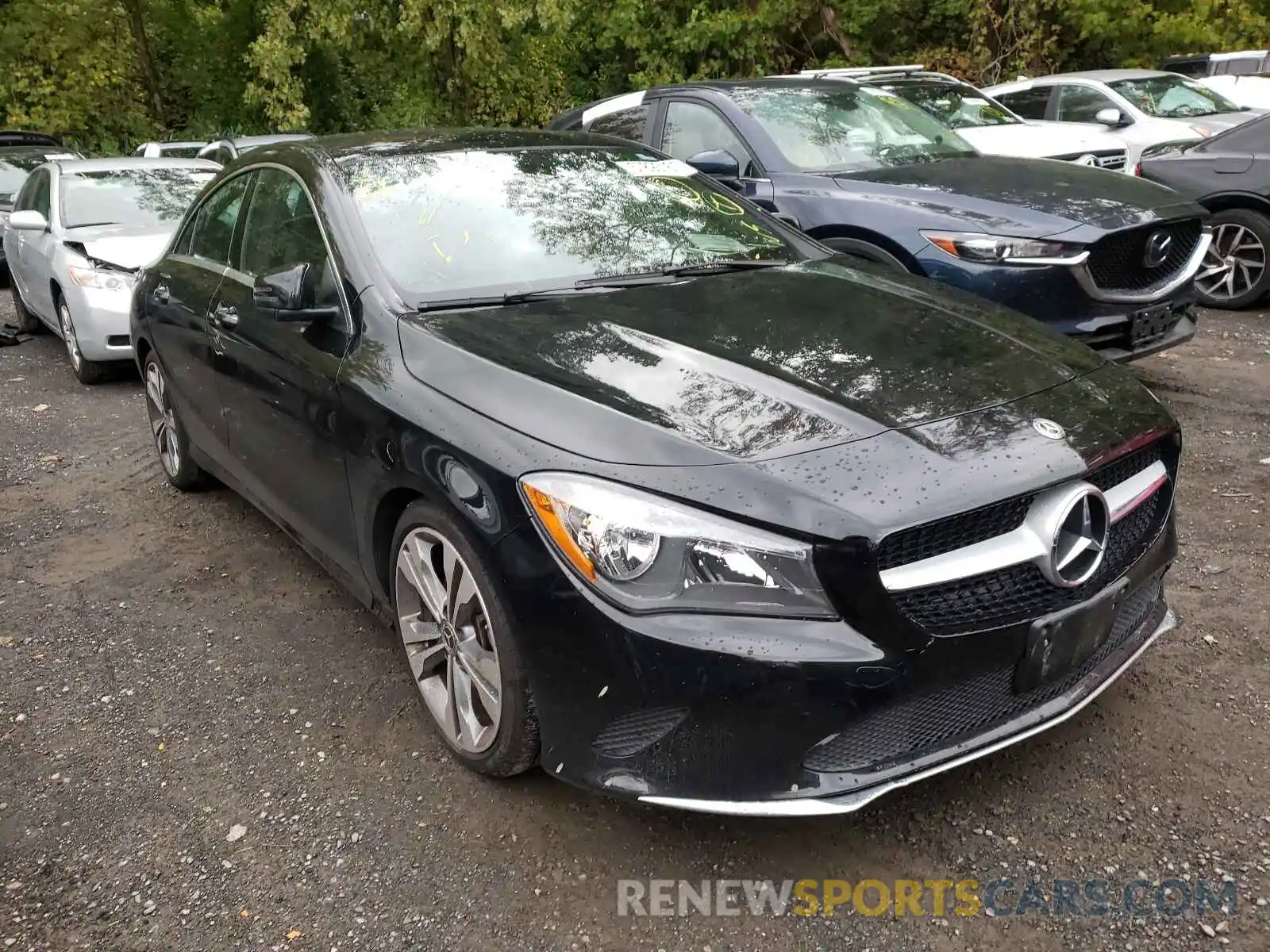 1 Photograph of a damaged car WDDSJ4GB1KN752564 MERCEDES-BENZ CLA-CLASS 2019